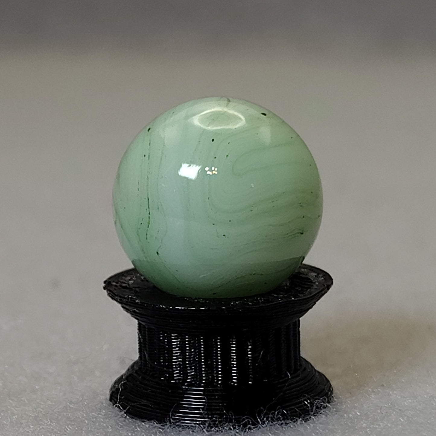 14mm Beautiful Swirl with Aventurine MINT