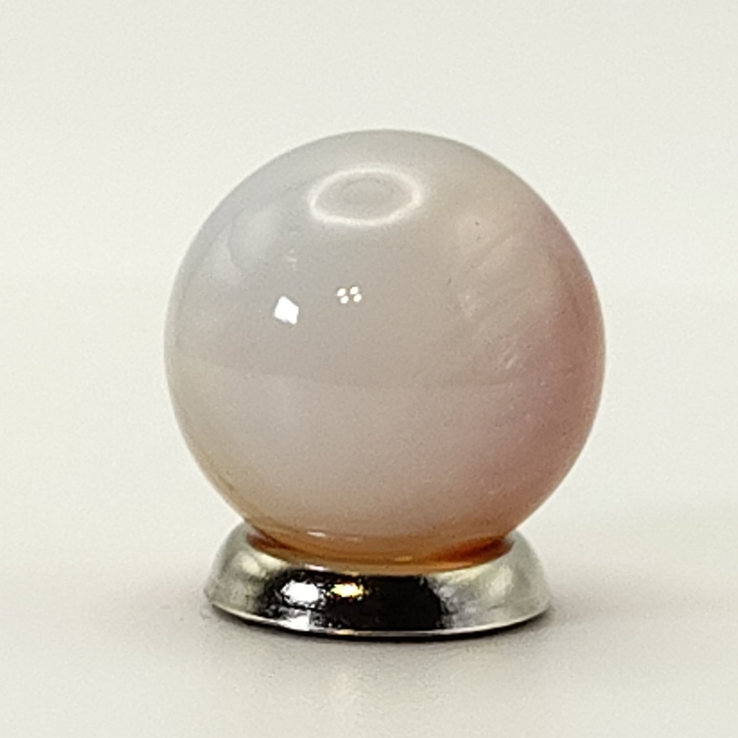 5/8" Akro Agate Patch Marble/ Lazy Corkscrew Orange NM