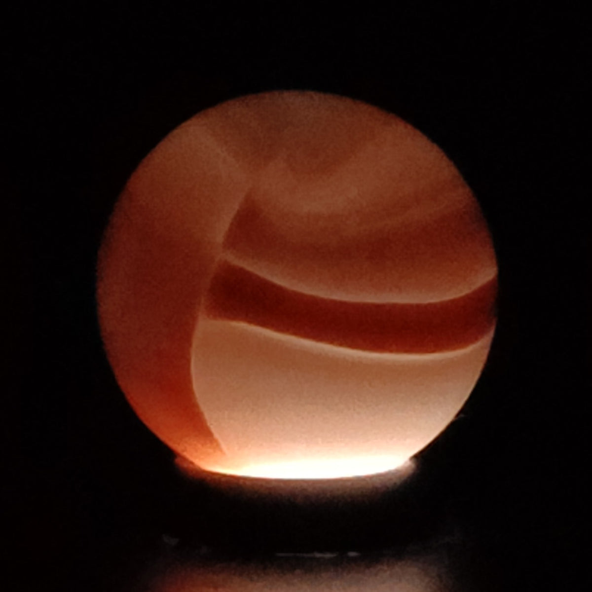 5/8" Peltier Rainbo Red & White MINT
