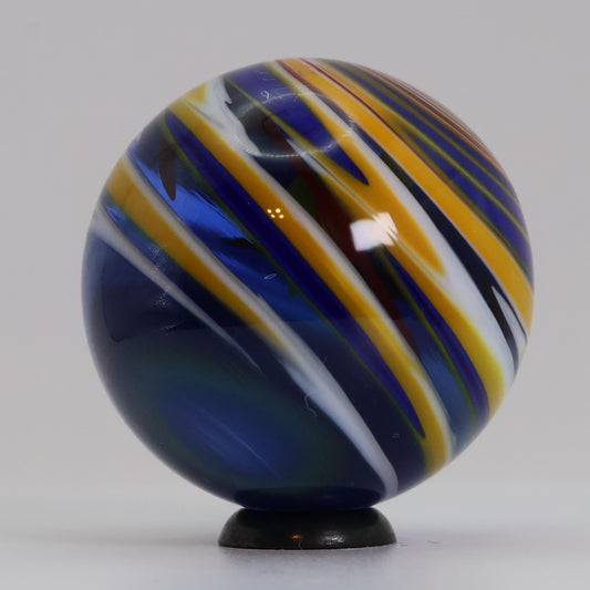 1 5/16" (33mm) Contemporary Handmade Marble Signed 2013 MINT
