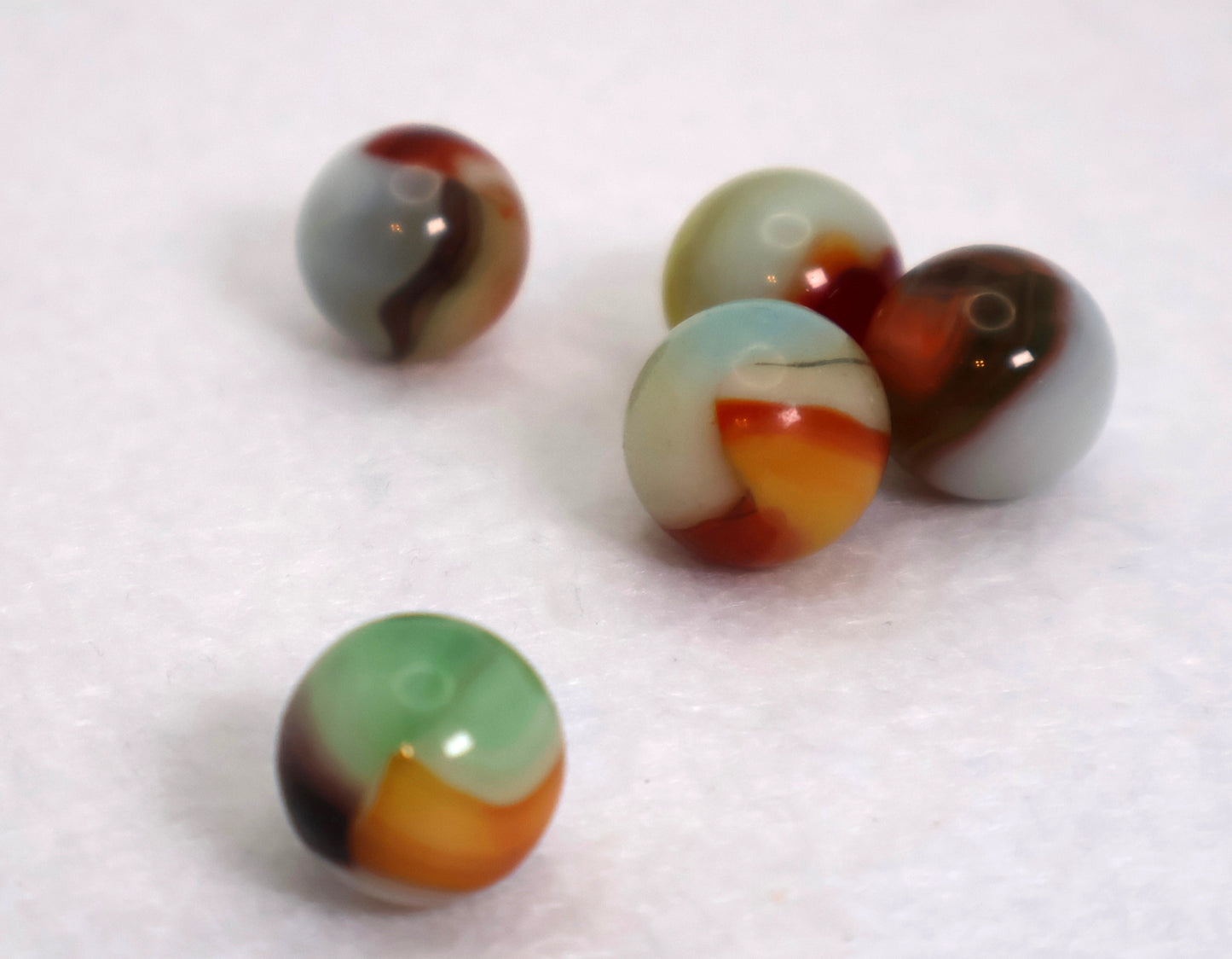 5pk 5/8" Vitro Agate Marble Mix NM-M