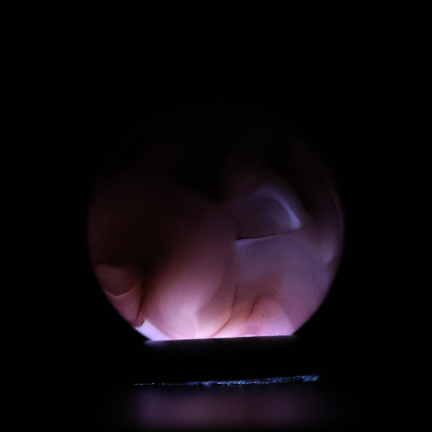 5/8" Swirl Marble Purple Translucent NM+