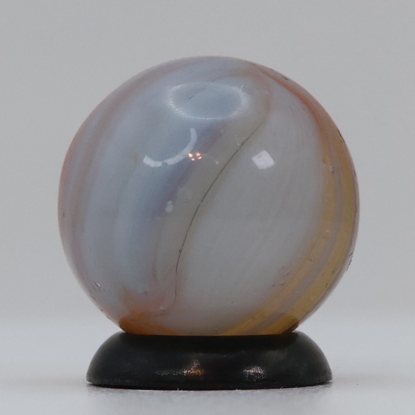 5/8" Vitro Agate Tri-Color Clear Based Marble NM+