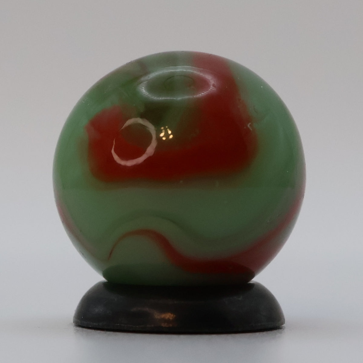 5/8" Alley Agate Coral Marble Pink & Green NM