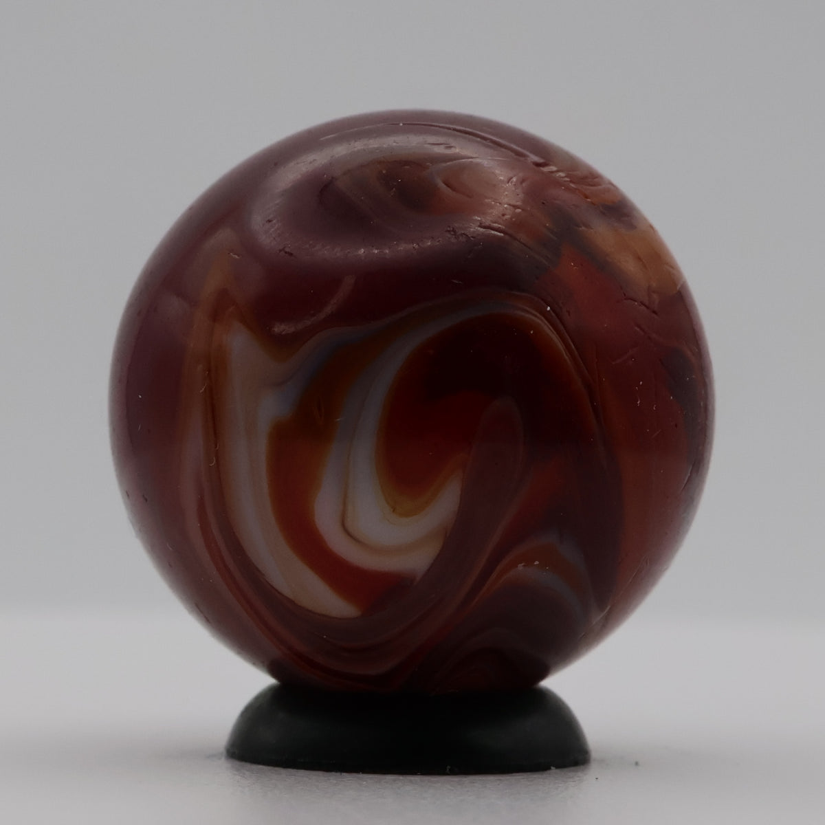 7/8" Red Slag Marble CAC NM+