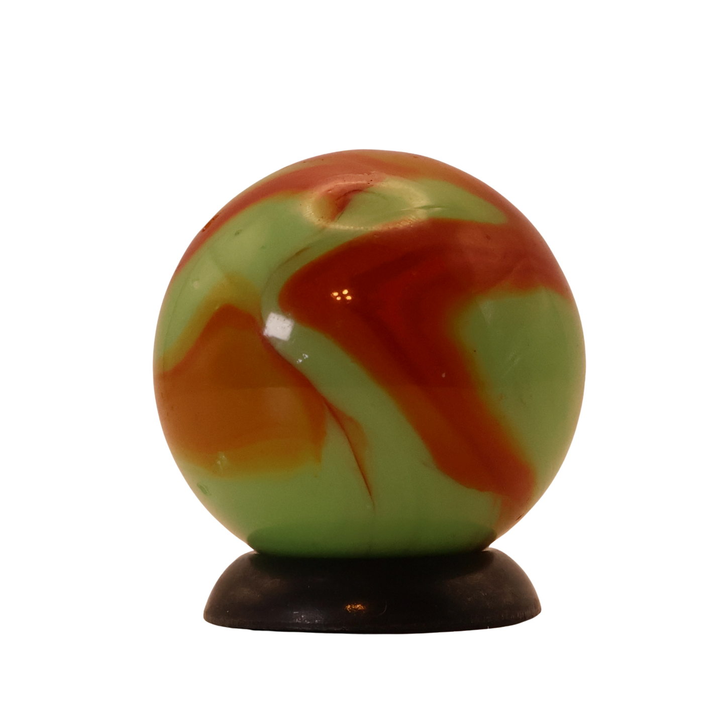 16.5mm Peltier Glass Co. NLR Flaming Dragon Marble NM+