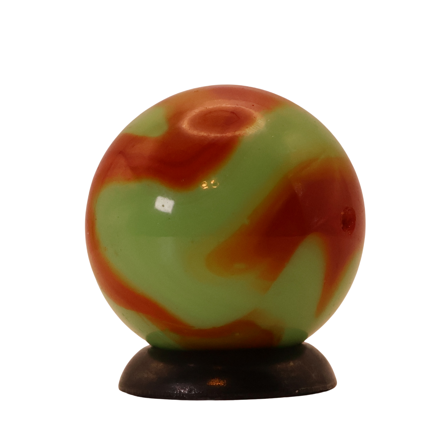 16.5mm Peltier Glass Co. NLR Flaming Dragon Marble NM+