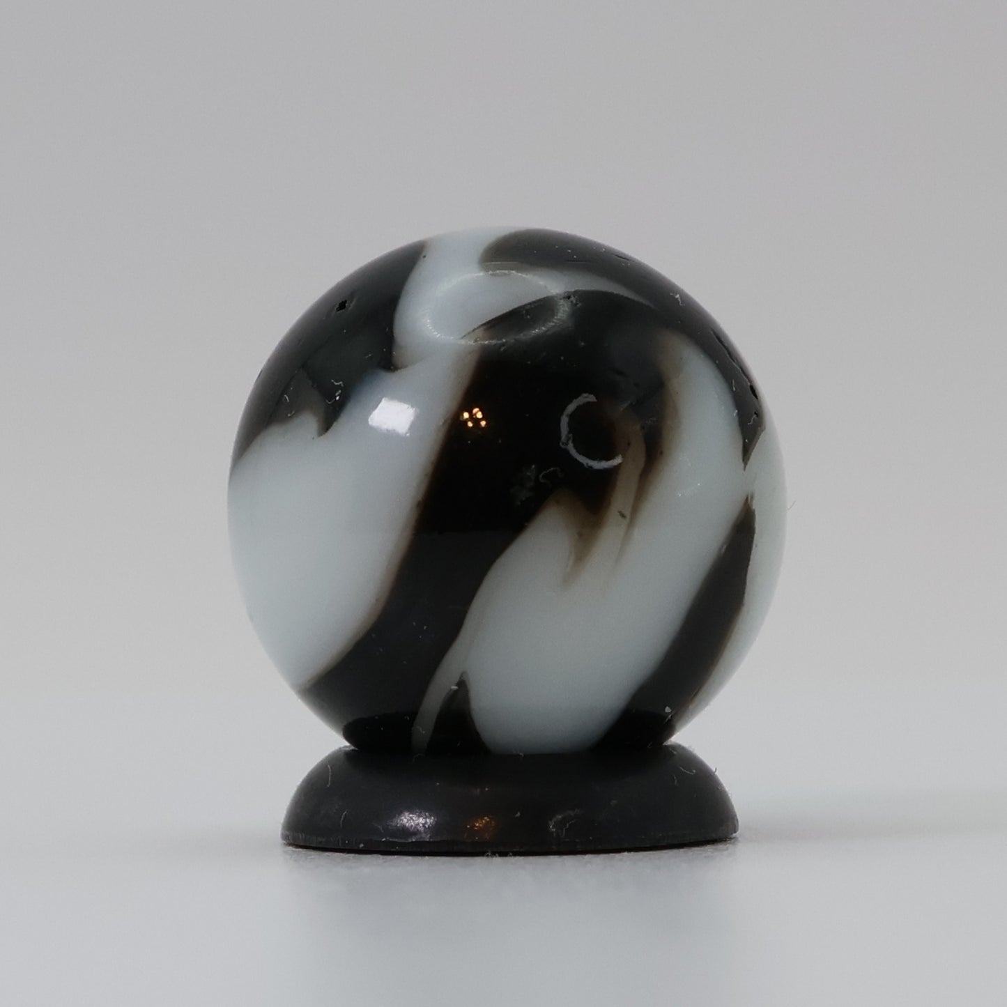 5/8" Peltier NLR Black Zebra drenched in AV great swirl pattern M-