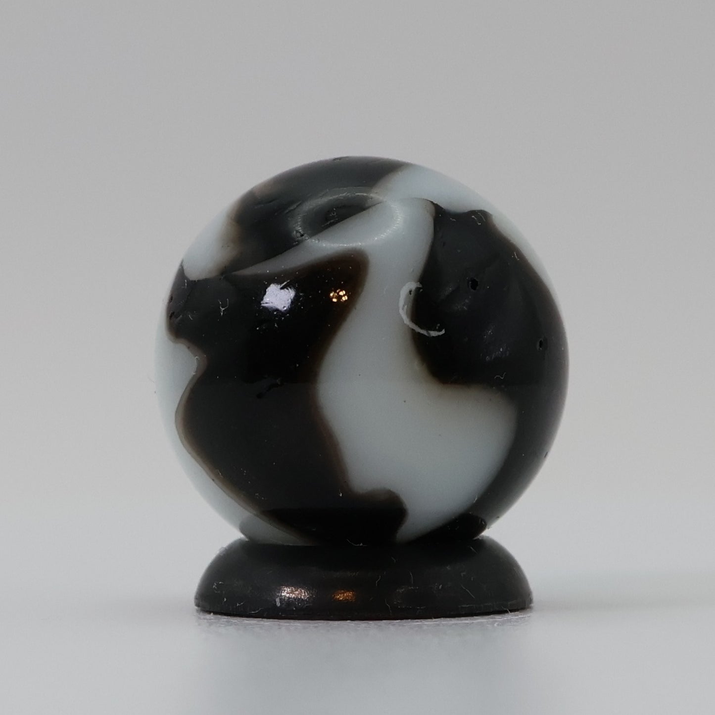 5/8" Peltier NLR Black Zebra drenched in AV great swirl pattern M-