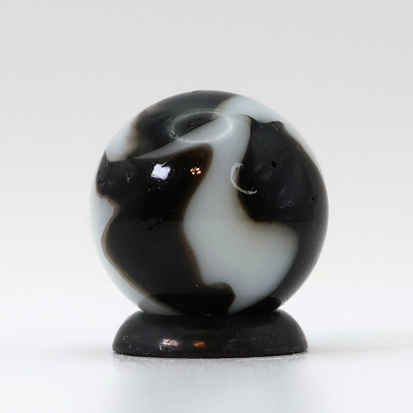 5/8" Peltier NLR Black Zebra drenched in AV great swirl pattern M-