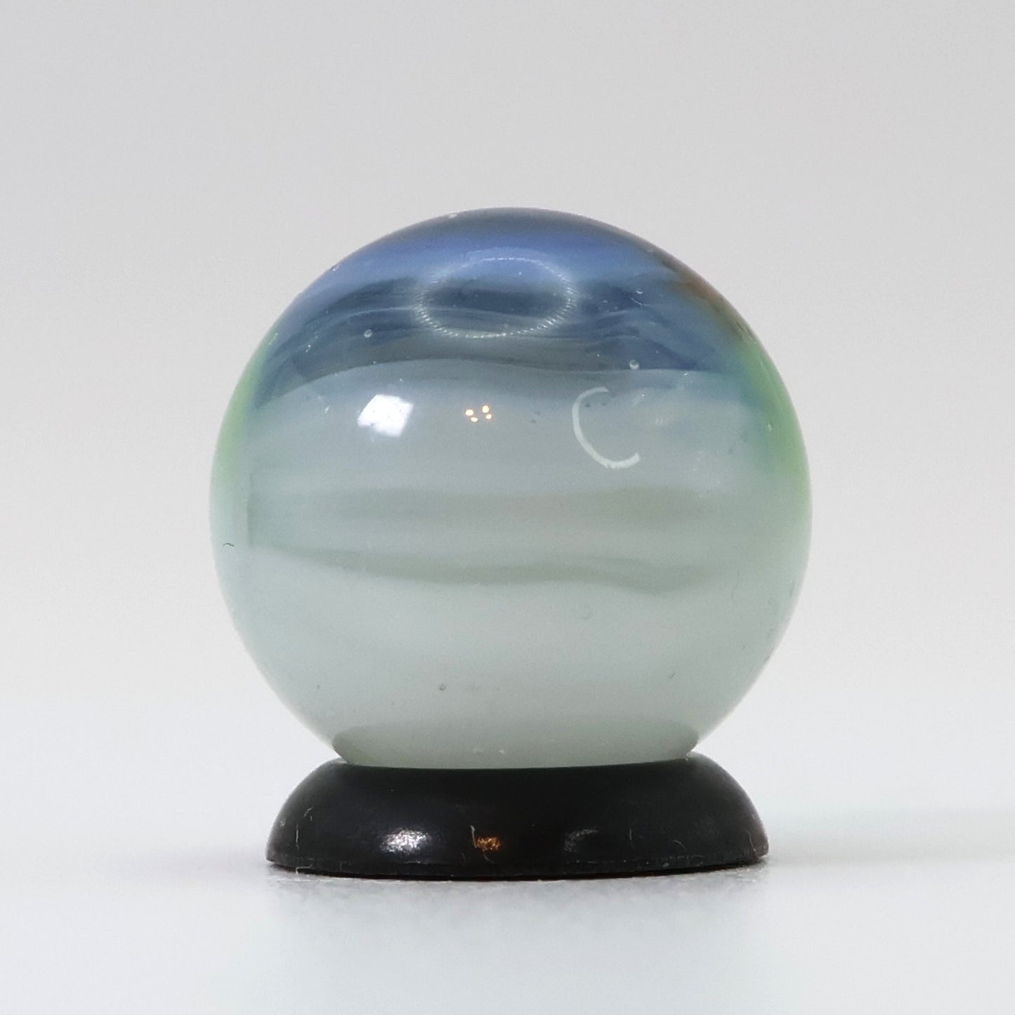 5/8" Vitro Agate Tri-Lite Marble beautiful colors NM