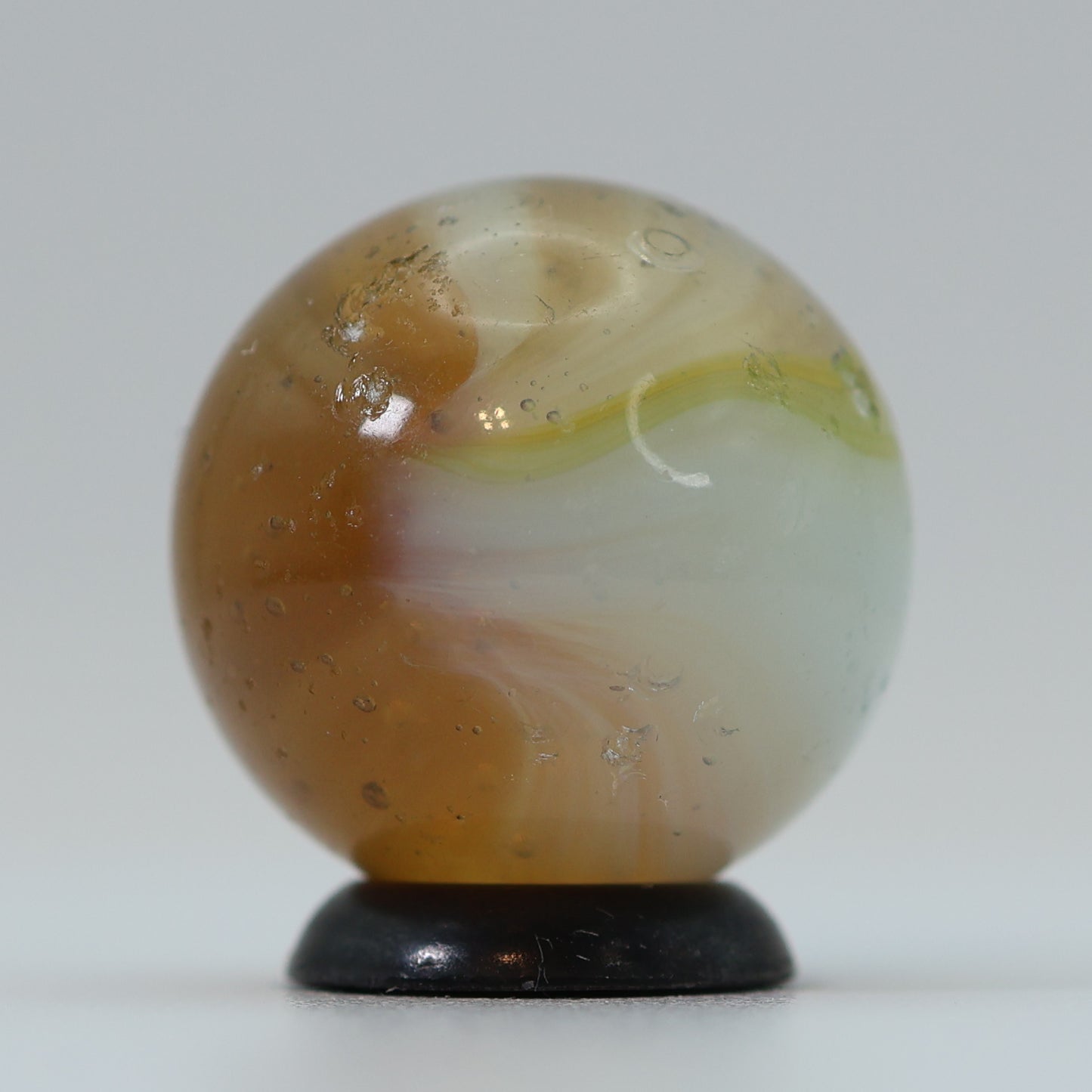 3/4" Akro Agate Sparkler Marble Uranium NM-