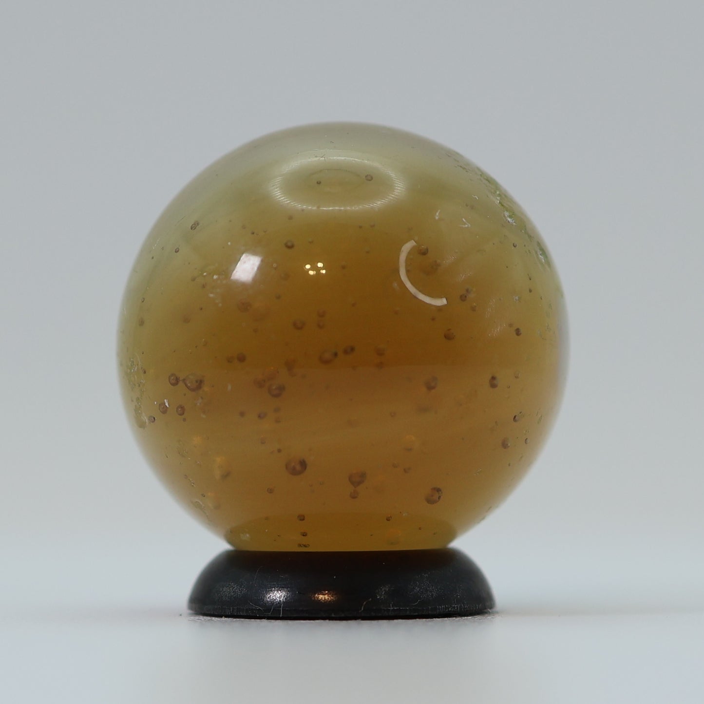 3/4" Akro Agate Sparkler Marble Uranium NM-