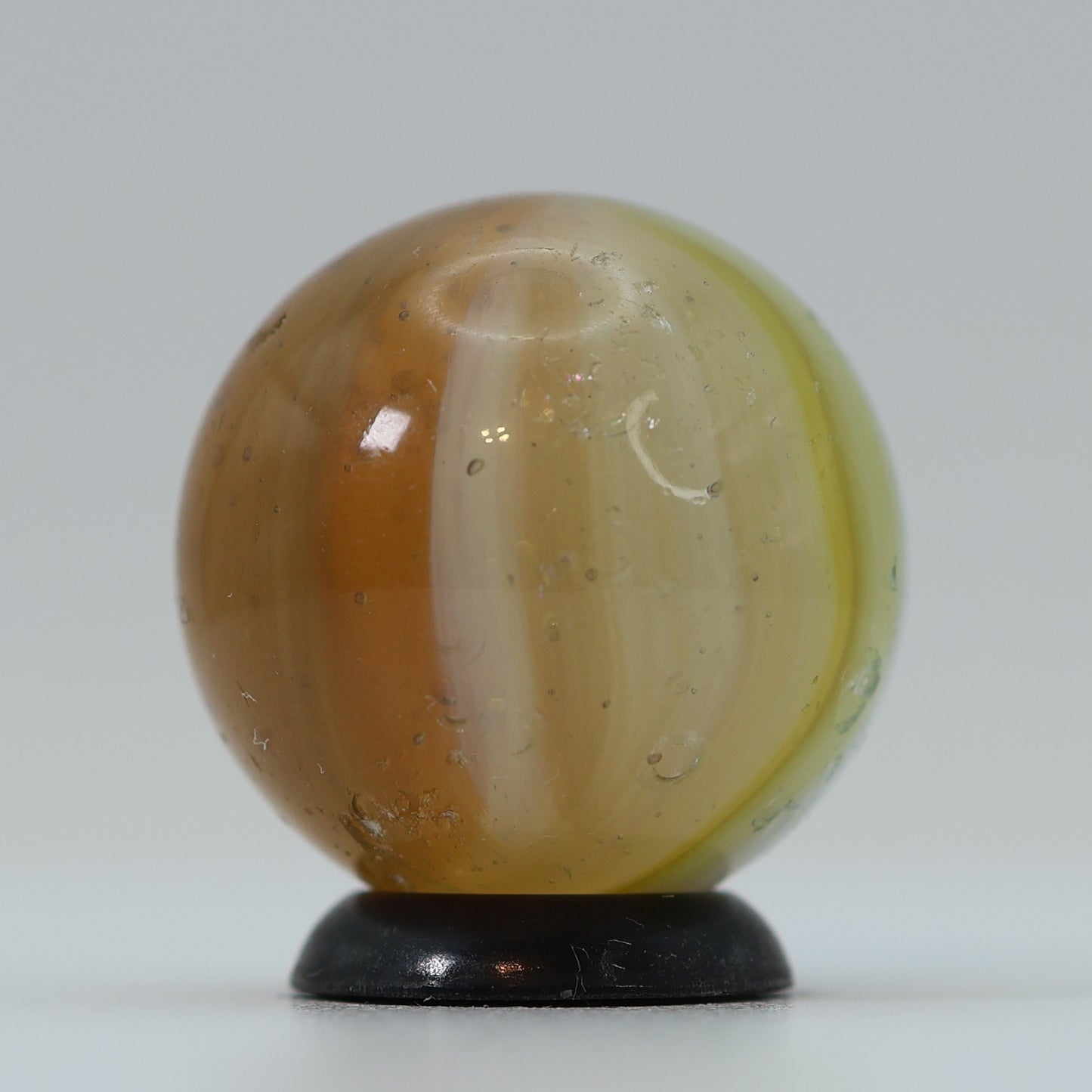 3/4" Akro Agate Sparkler Marble Uranium NM-