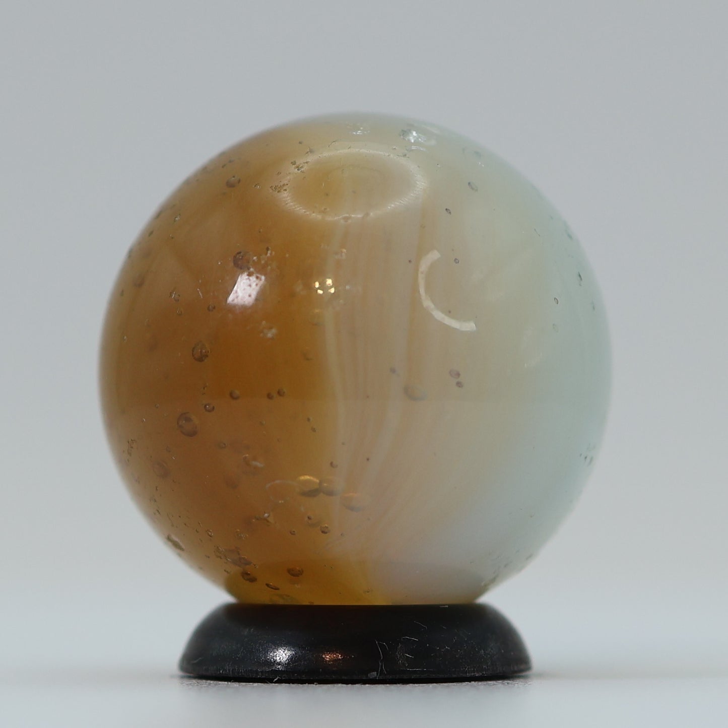 3/4" Akro Agate Sparkler Marble Uranium NM-