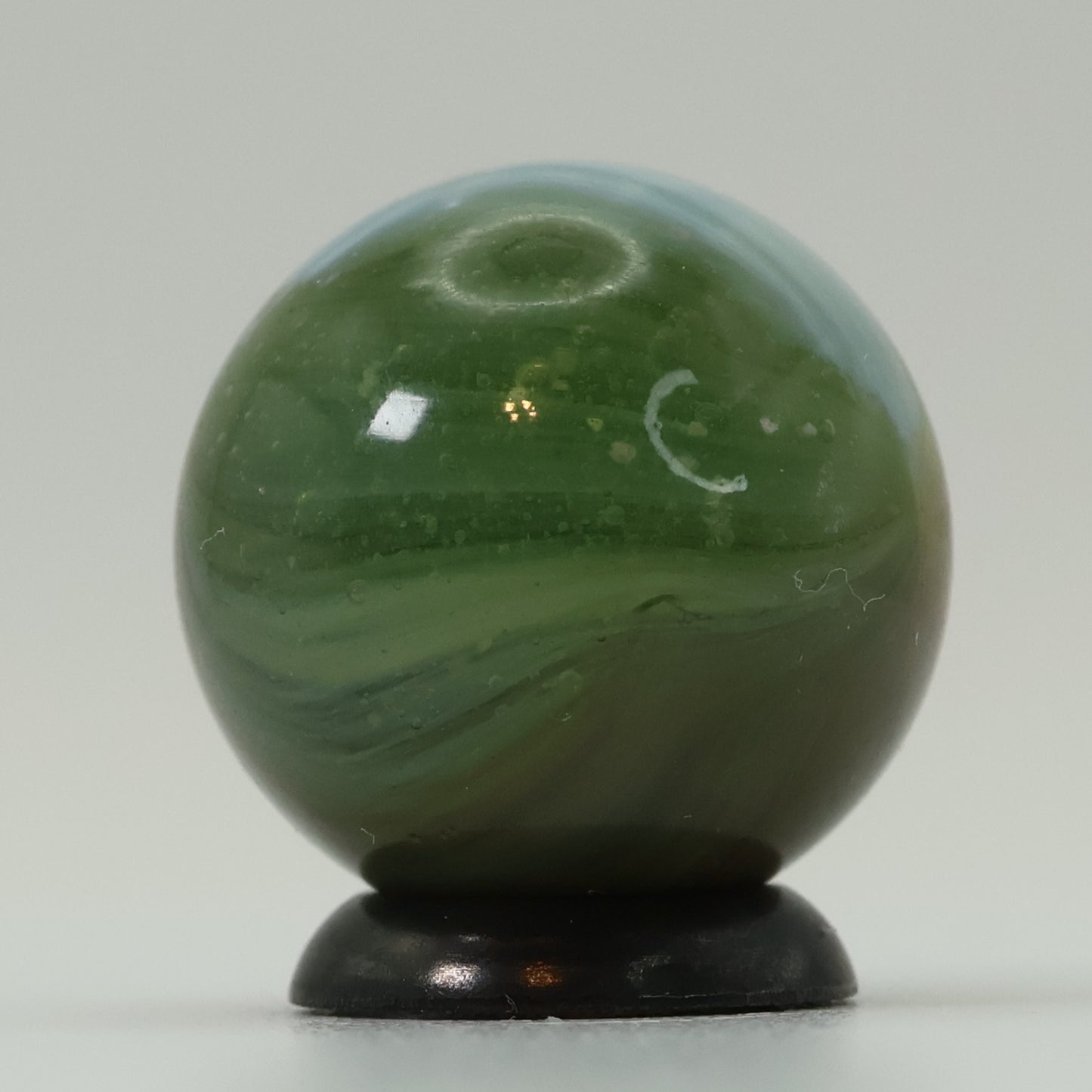 17.5mm Master Marble Sunburst - great colors! yellow green UV M-