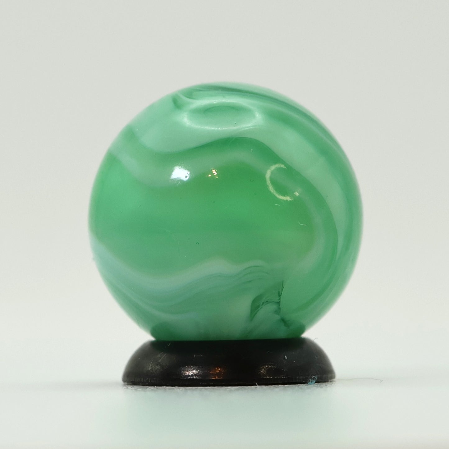 5/8" Mint Green Slag Marble NM+