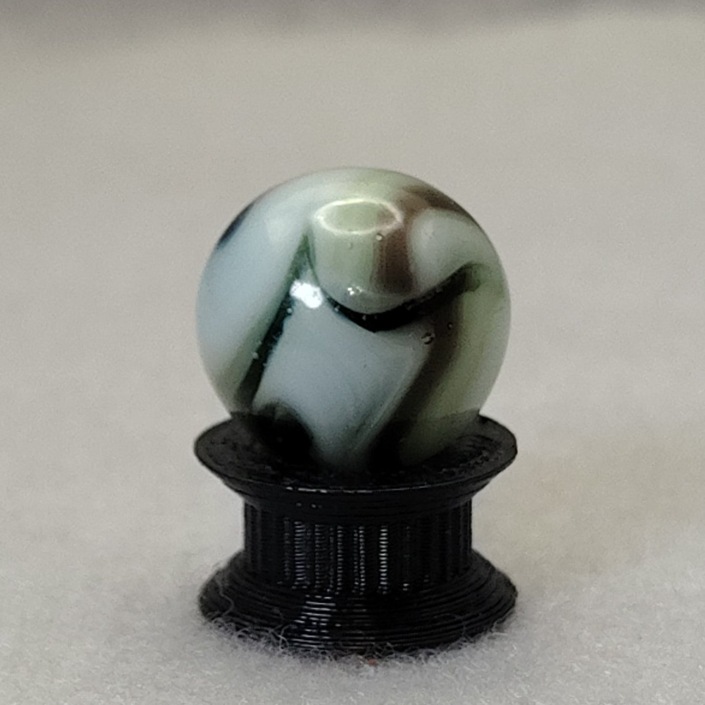15mm Transparent Swirl Marble (Champion?) NM+