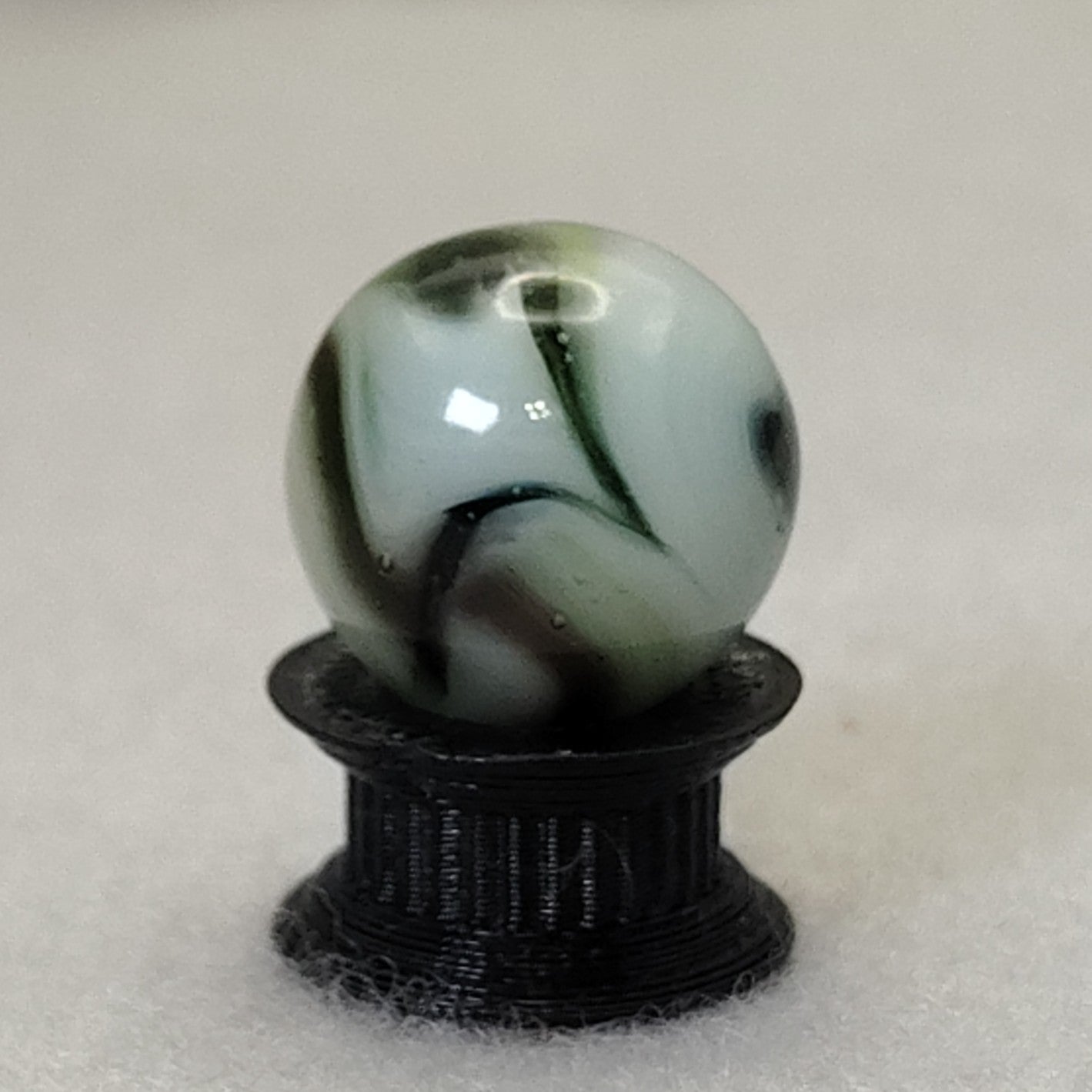 15mm Transparent Swirl Marble (Champion?) NM+