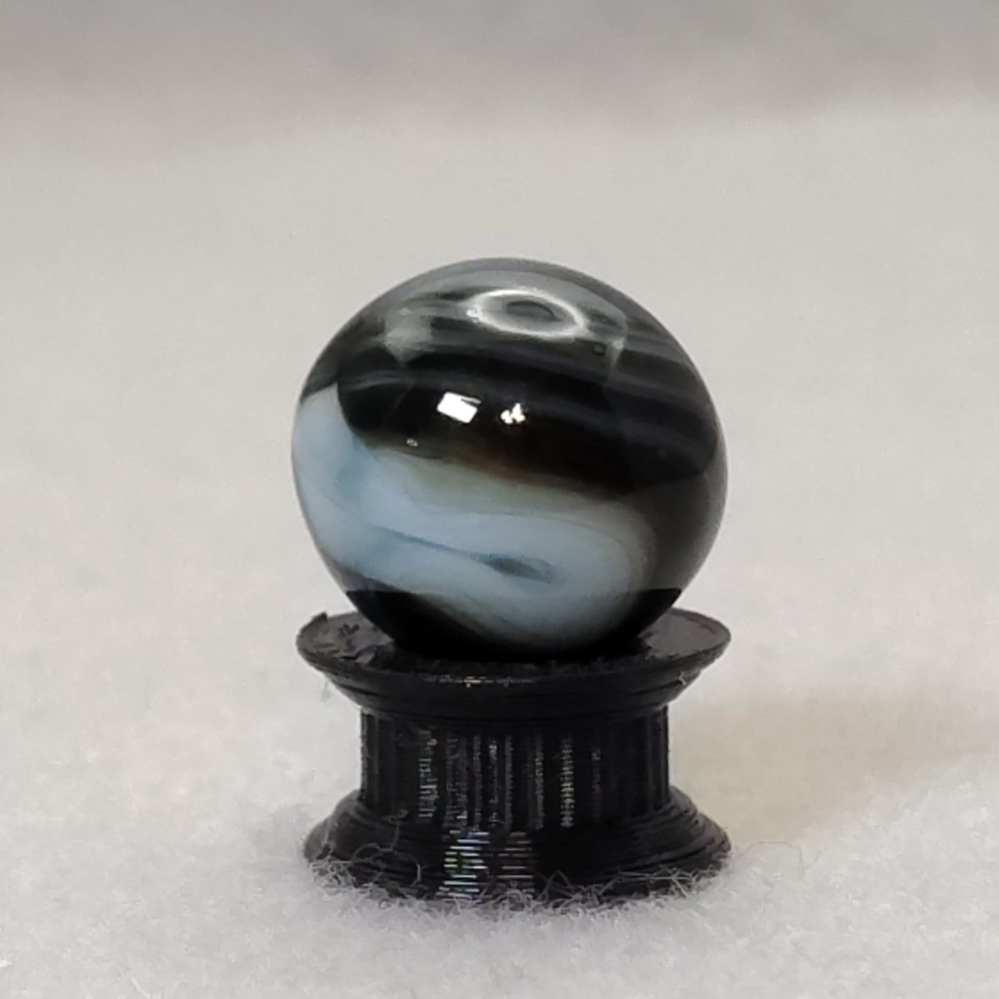 15.5mm Jabo Swirl Marble w/Aventurine MINT