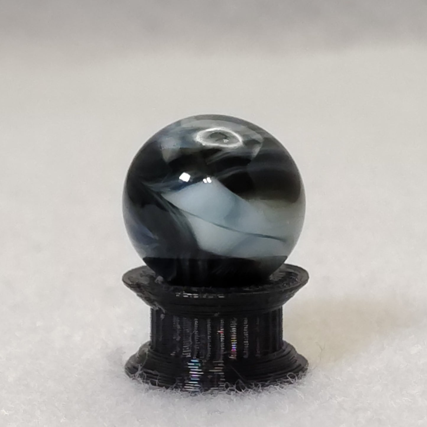 15.5mm Jabo Swirl Marble w/Aventurine MINT