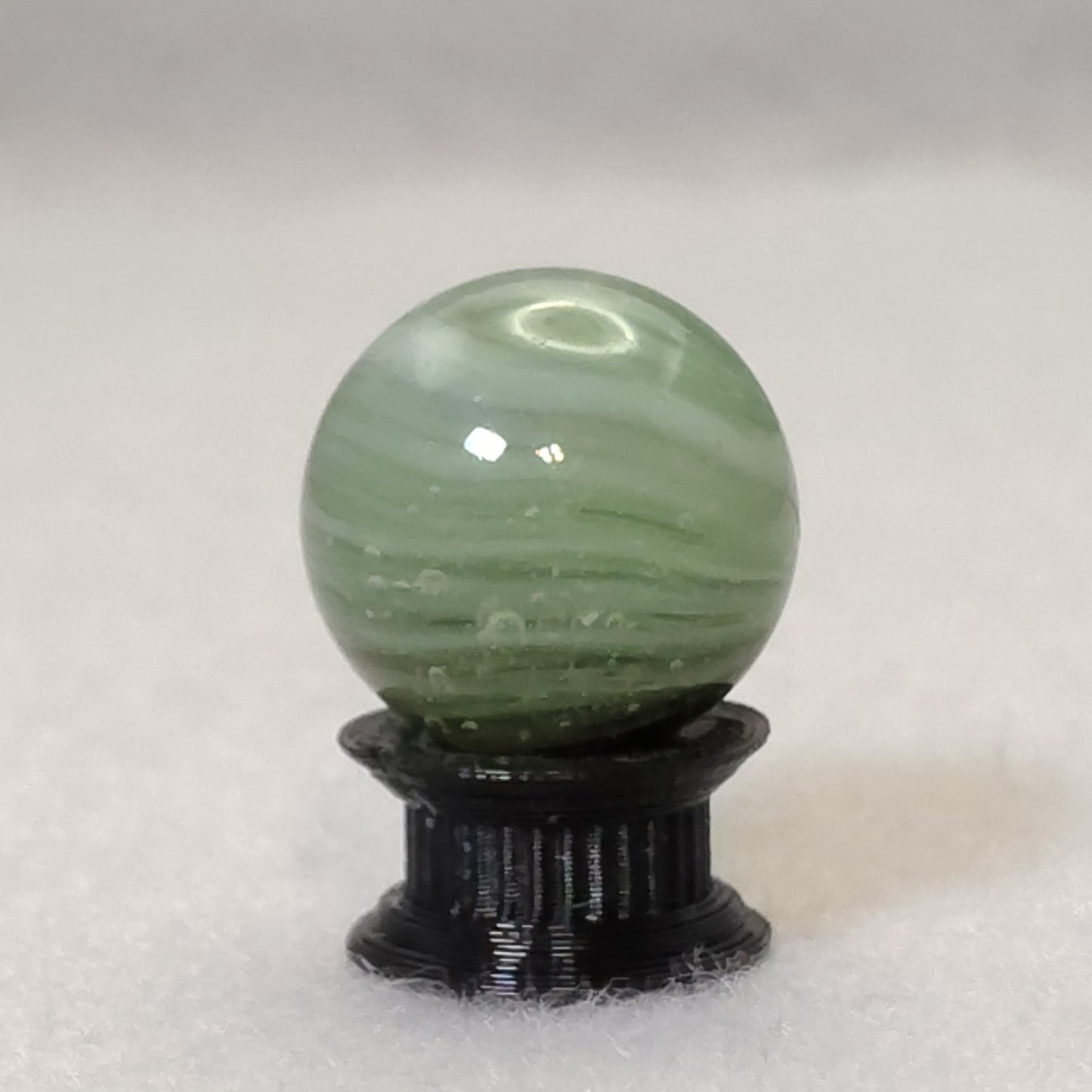 18mm Master Sunburst Marble Brown & Aqua NM