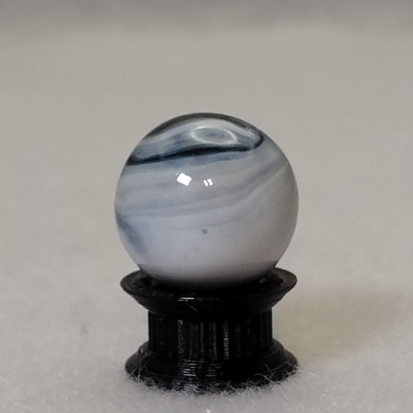 16mm Master Marble Black with White Brushed Patch MINT
