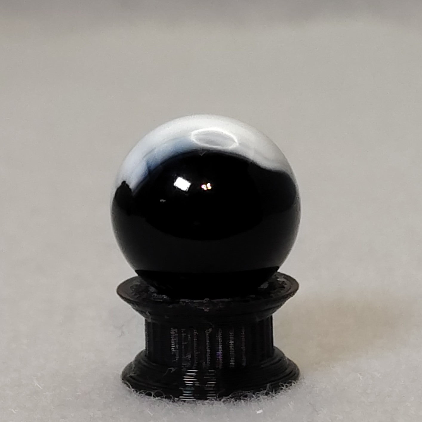 16mm Master Marble Black with White Brushed Patch MINT
