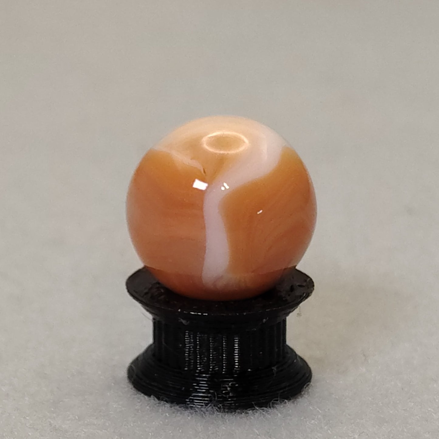 15.5mm CAC? Swirl Marble Peach & White MINT