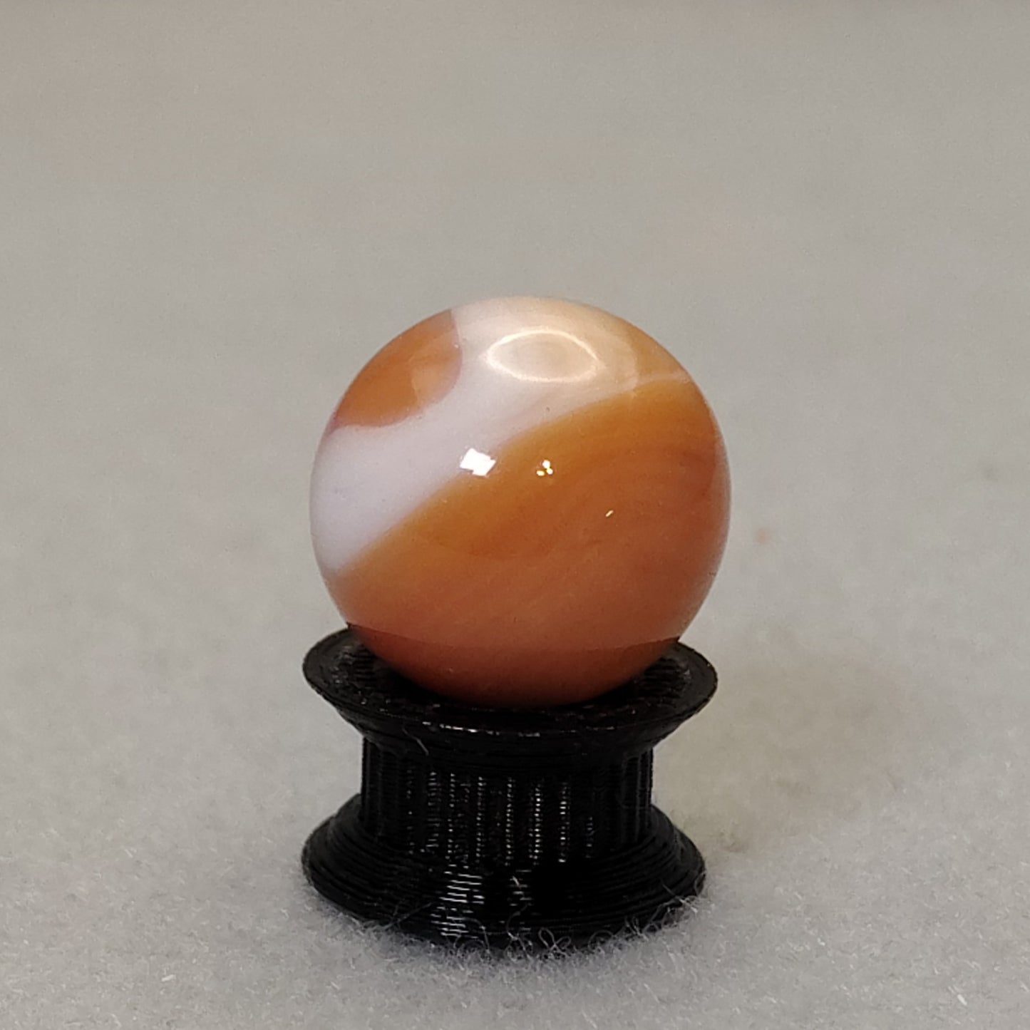 15.5mm CAC? Swirl Marble Peach & White MINT