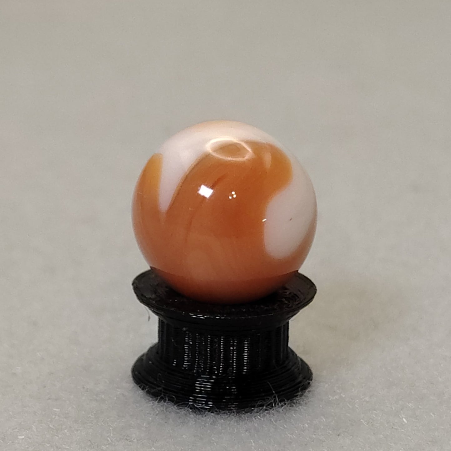 15.5mm CAC? Swirl Marble Peach & White MINT