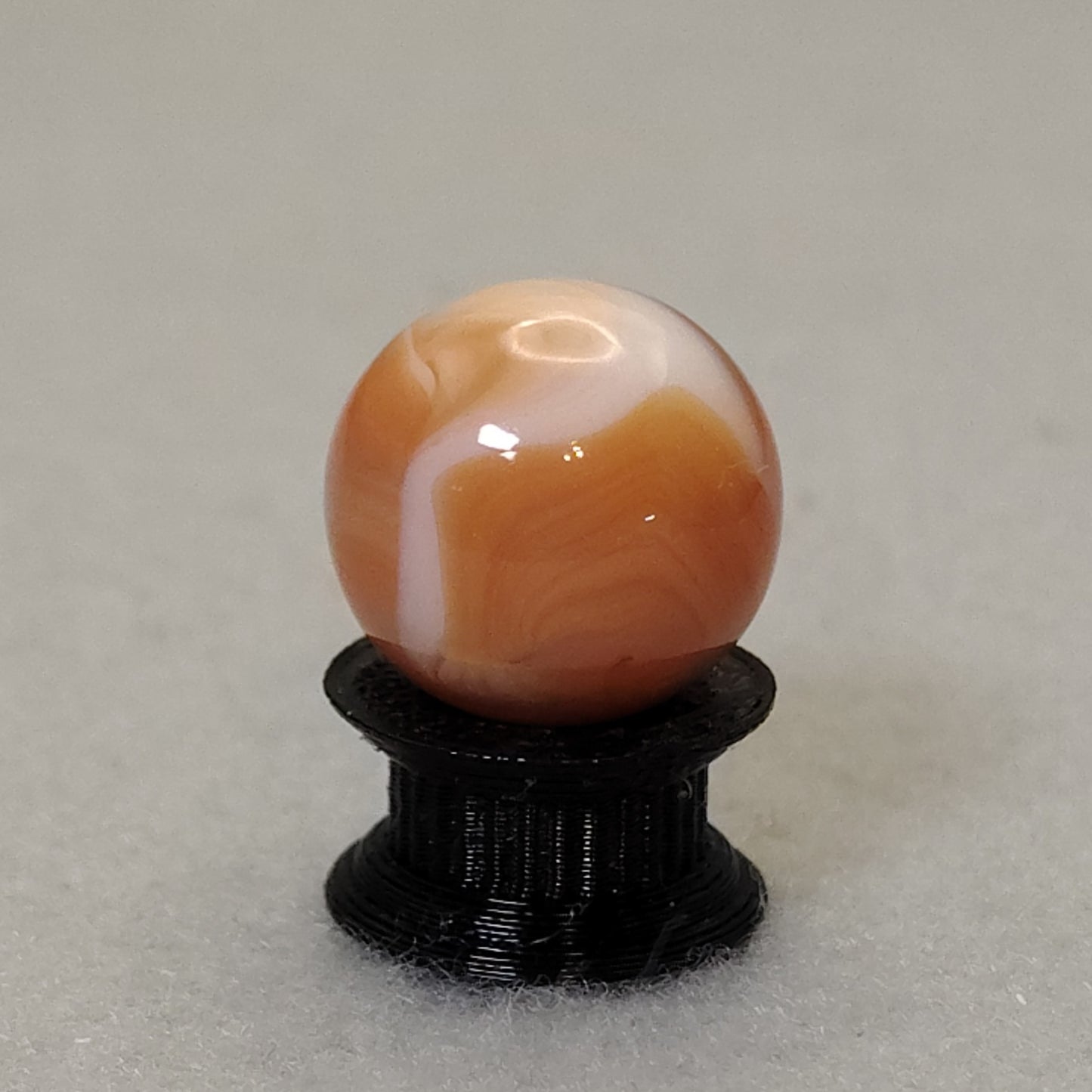 15.5mm CAC? Swirl Marble Peach & White MINT