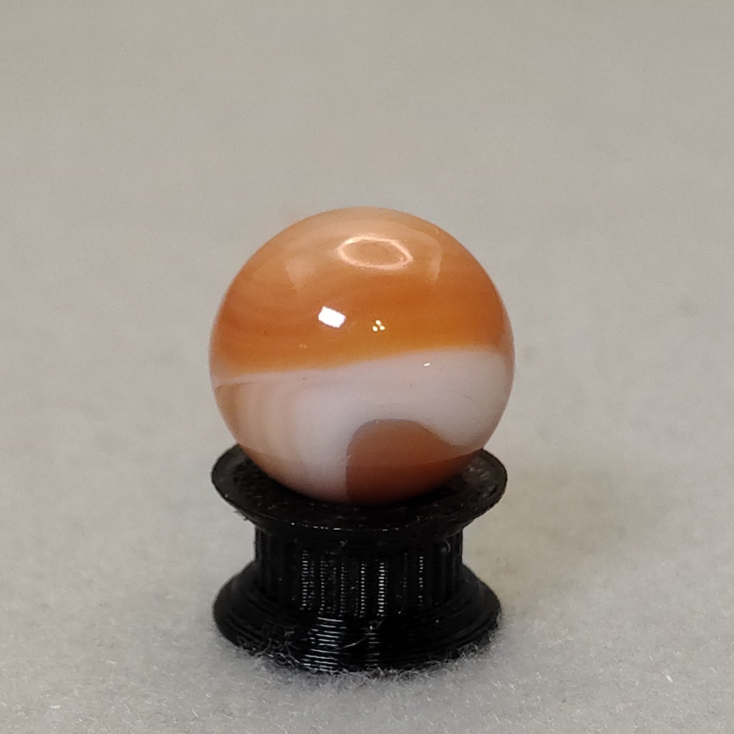 15.5mm CAC? Swirl Marble Peach & White MINT
