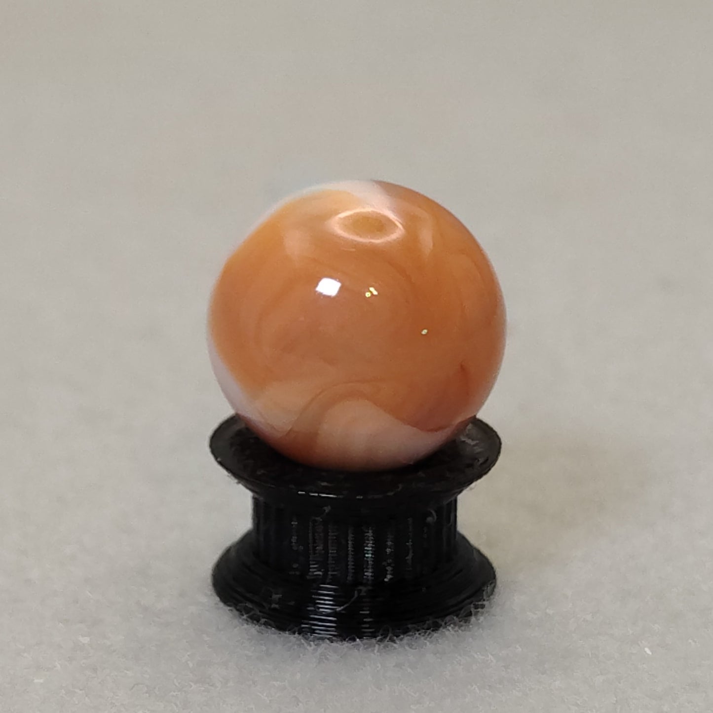 15.5mm CAC? Swirl Marble Peach & White MINT