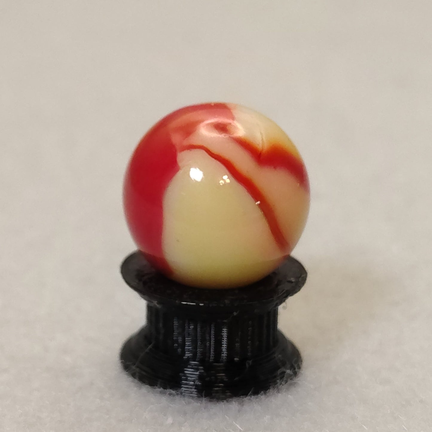 15.5mm Peltier Rainbo Orange & Red sm cold crease NM+