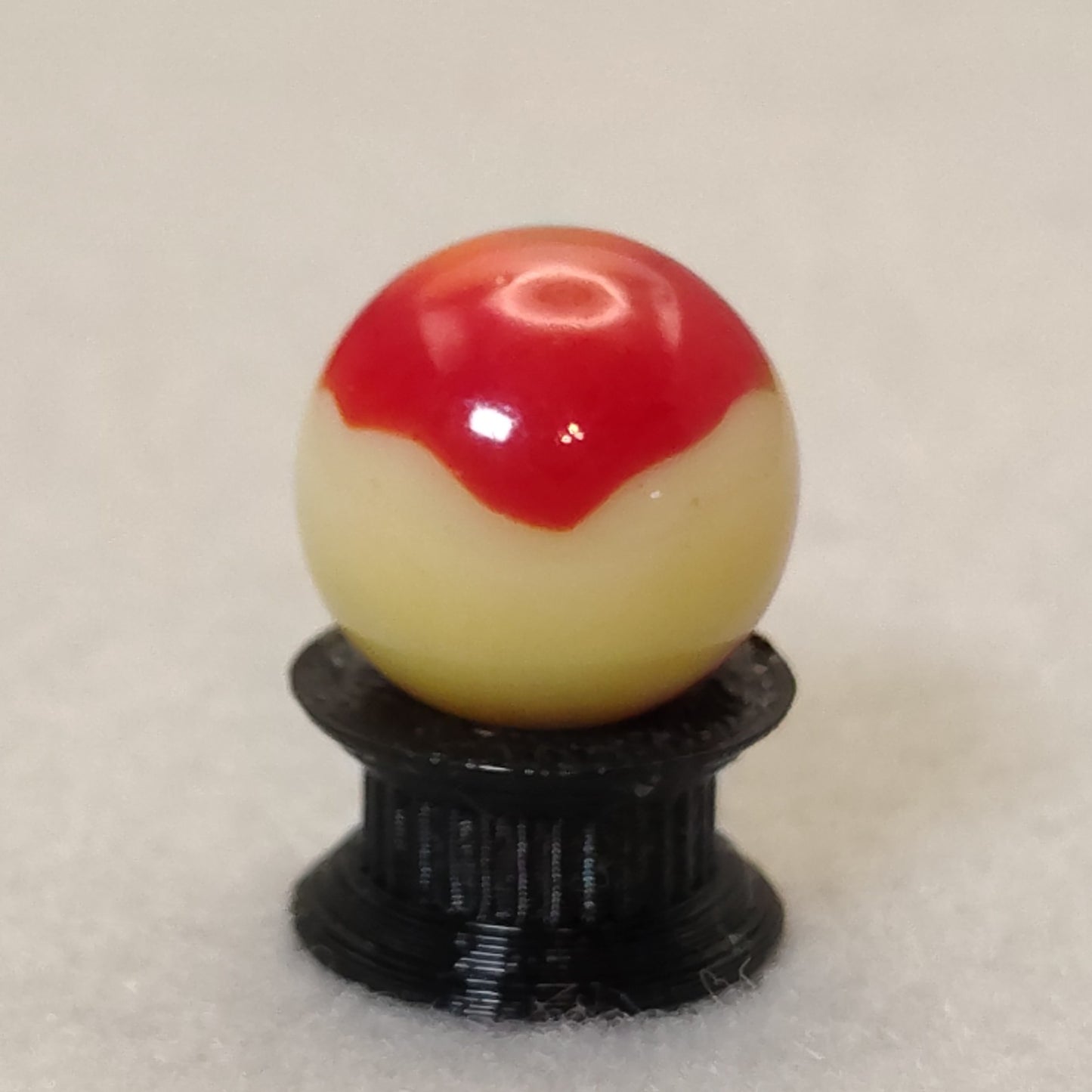 15.5mm Peltier Rainbo Orange & Red sm cold crease NM+