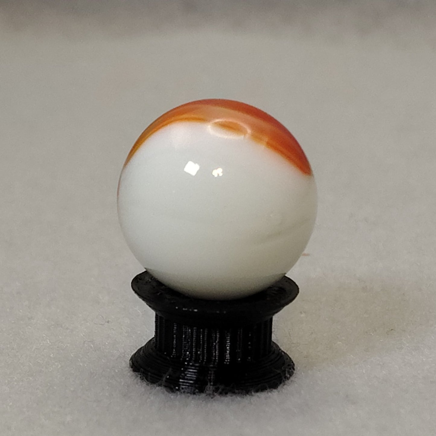 3/4" Master Marble Comet Red & White NM