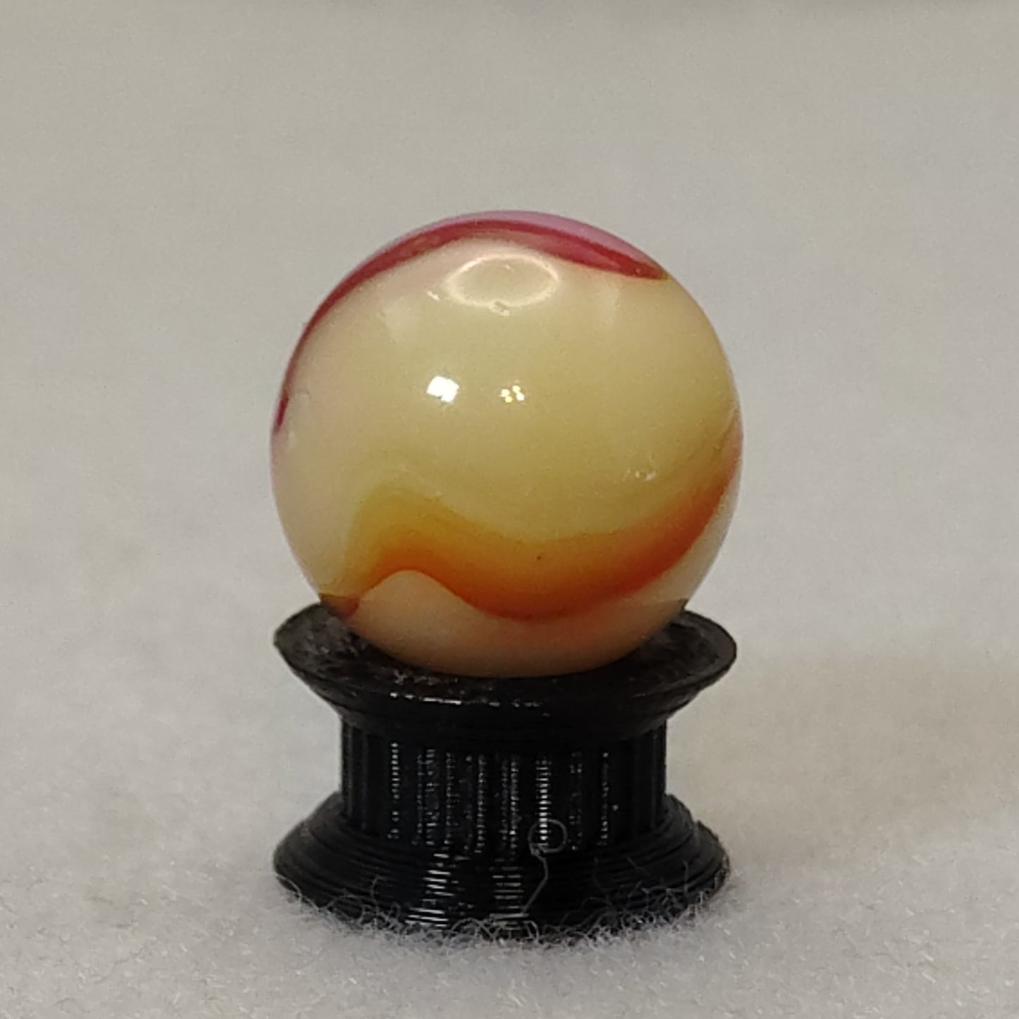 16mm Peltier Rainbo Marble Yellow & Red NM-