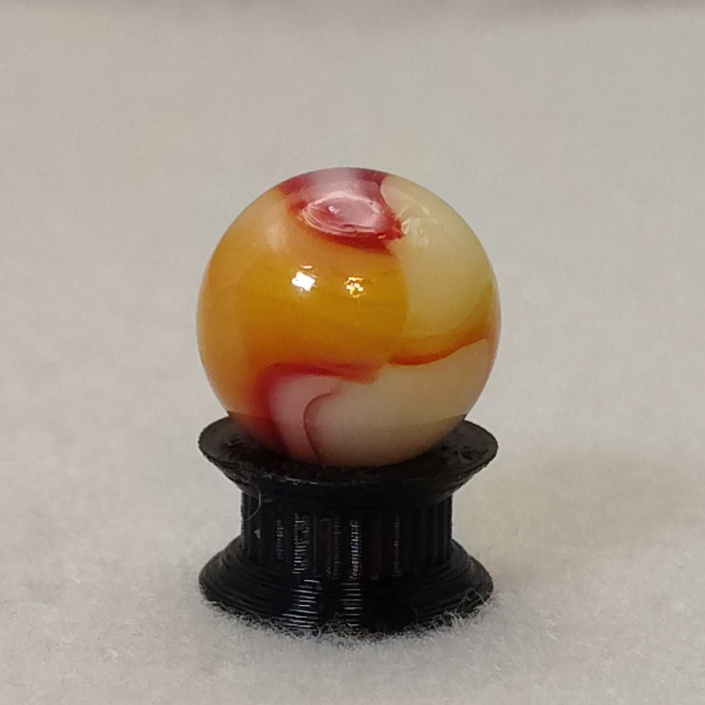 16mm Peltier Rainbo Marble Yellow & Red NM-