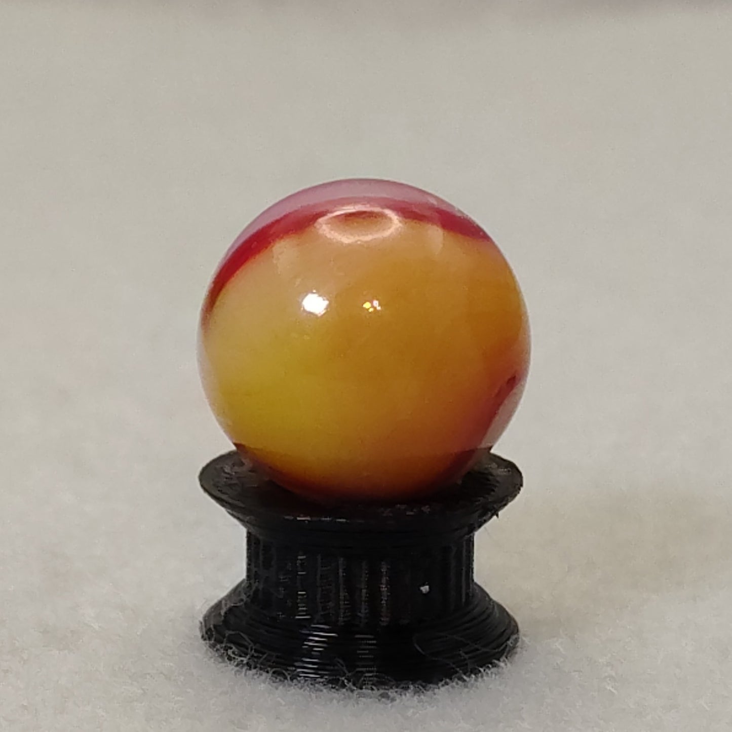 16mm Peltier Rainbo Marble Yellow & Red NM-