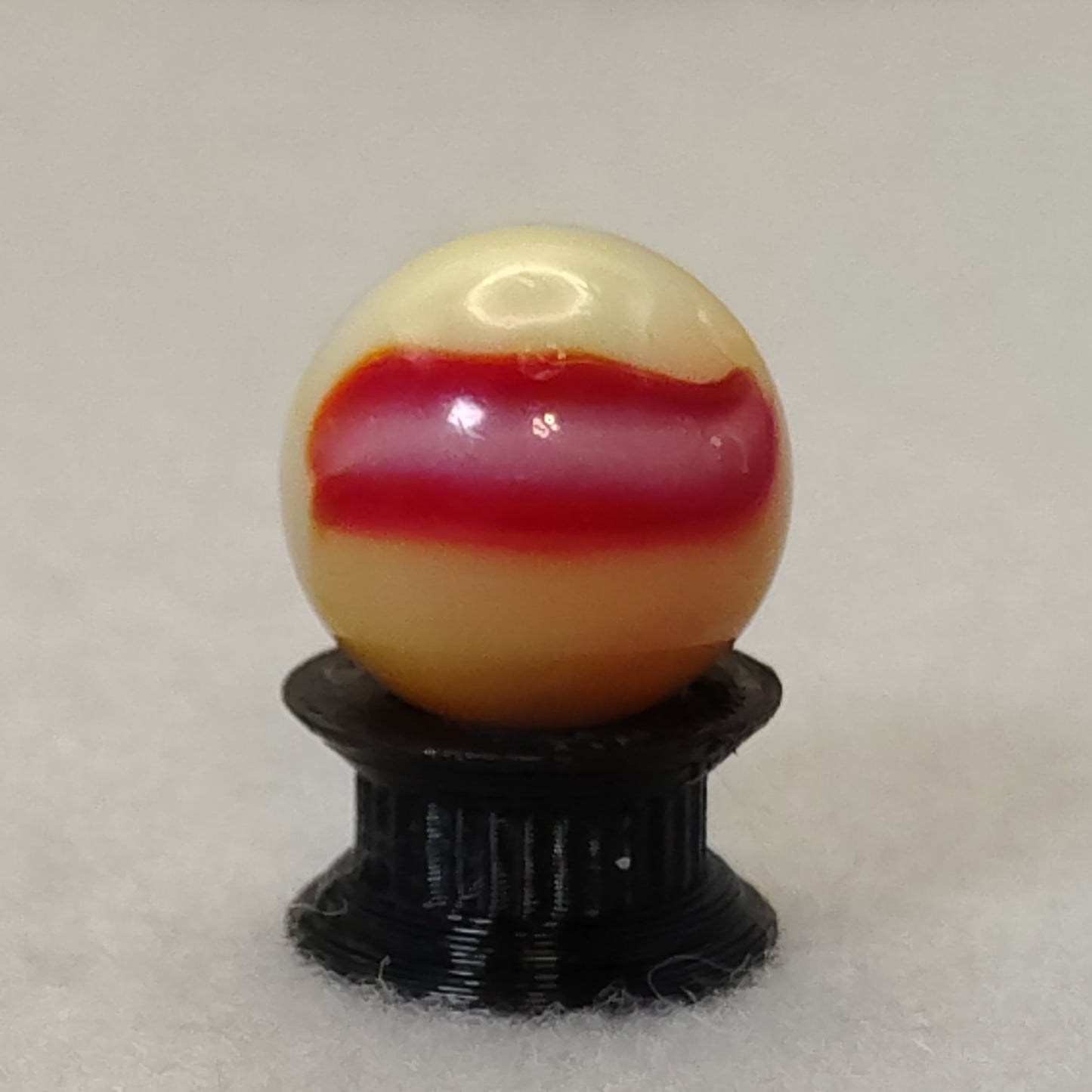 16mm Peltier Rainbo Marble Yellow & Red NM-