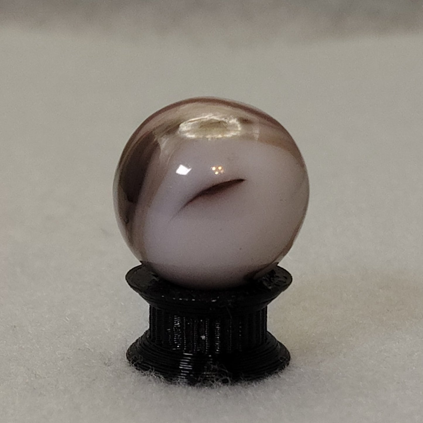 3/4" Jabo Swirl Marble - Gold/Copper Lines on the surface NM+
