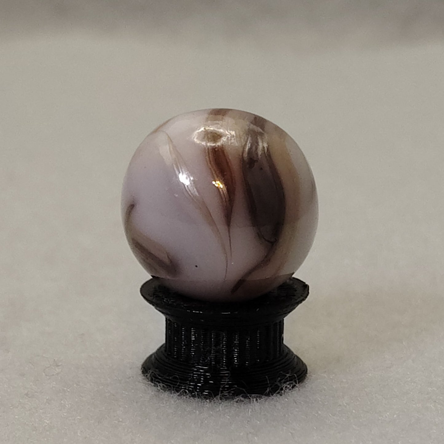 3/4" Jabo Swirl Marble - Gold/Copper Lines on the surface NM+