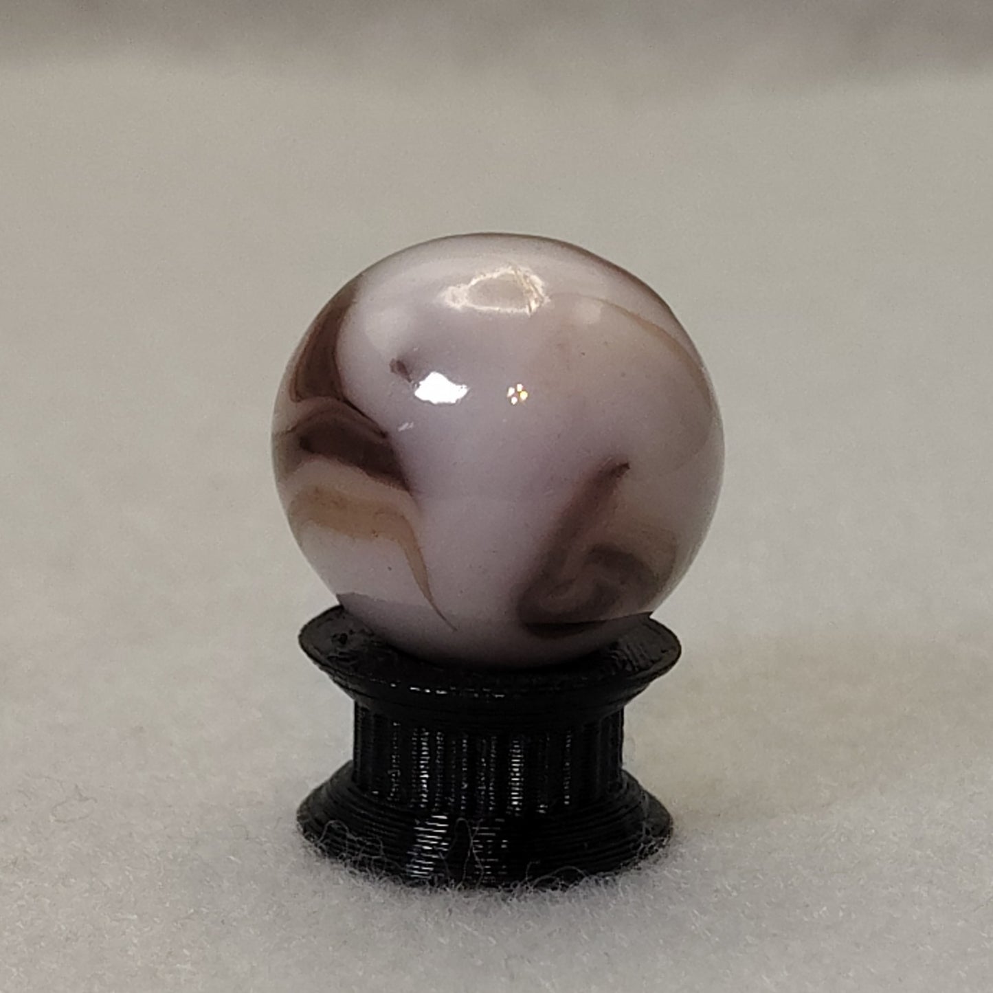 3/4" Jabo Swirl Marble - Gold/Copper Lines on the surface NM+