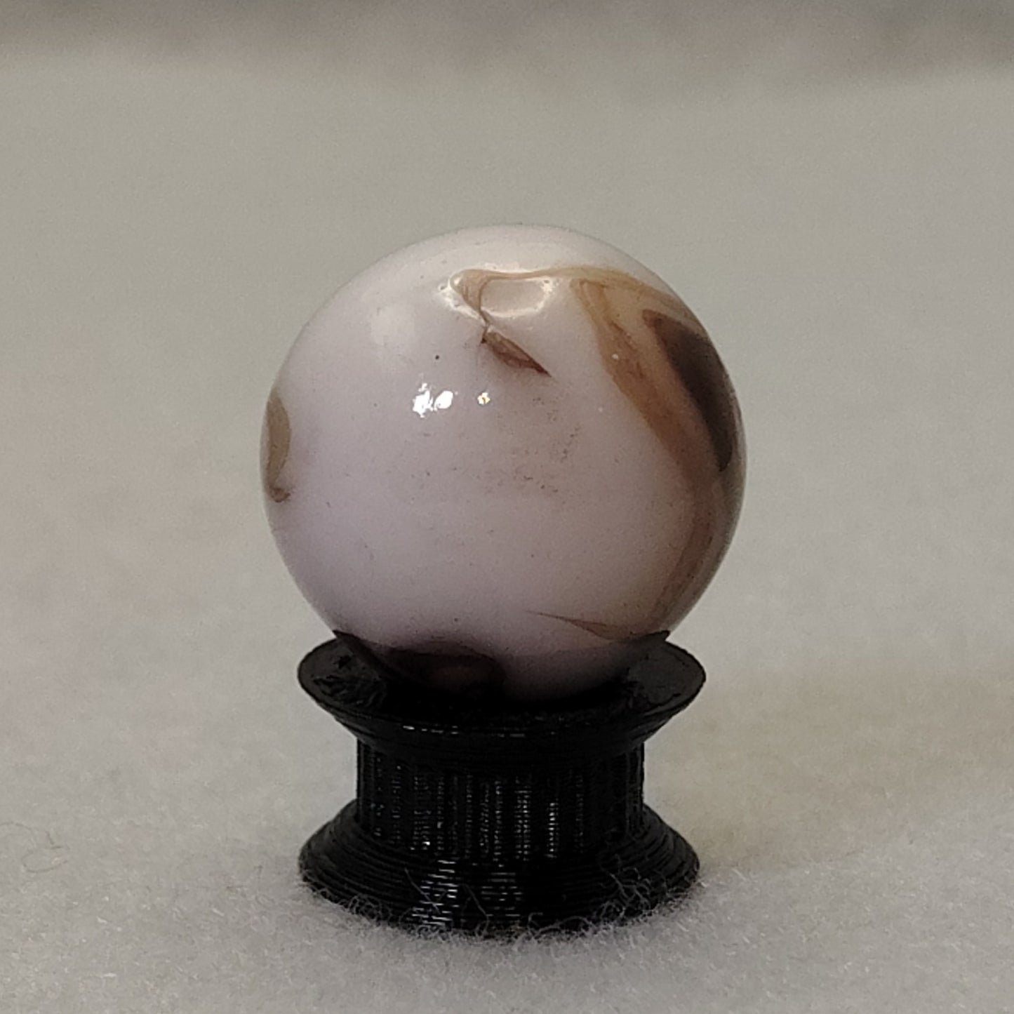 3/4" Jabo Swirl Marble - Gold/Copper Lines on the surface NM+