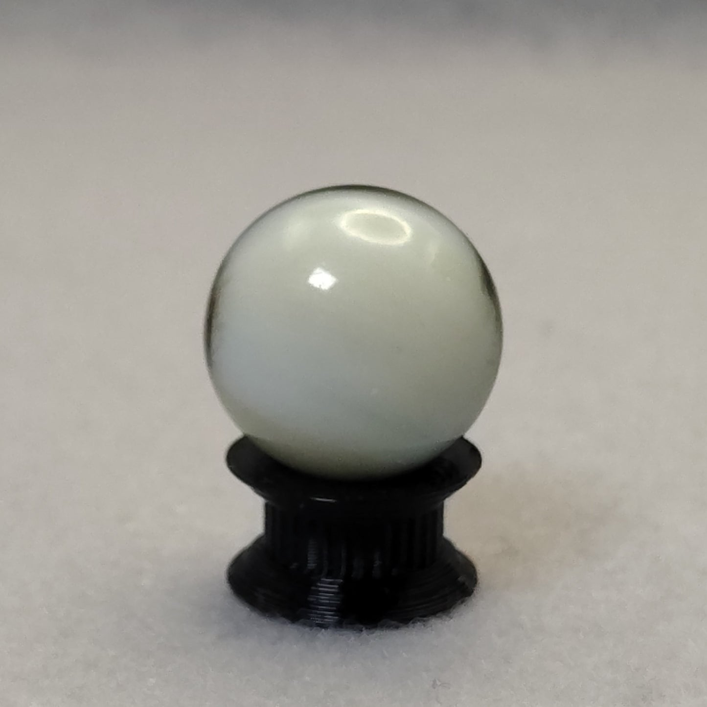 3/4" Patch Marble Vintage Brown White NM-