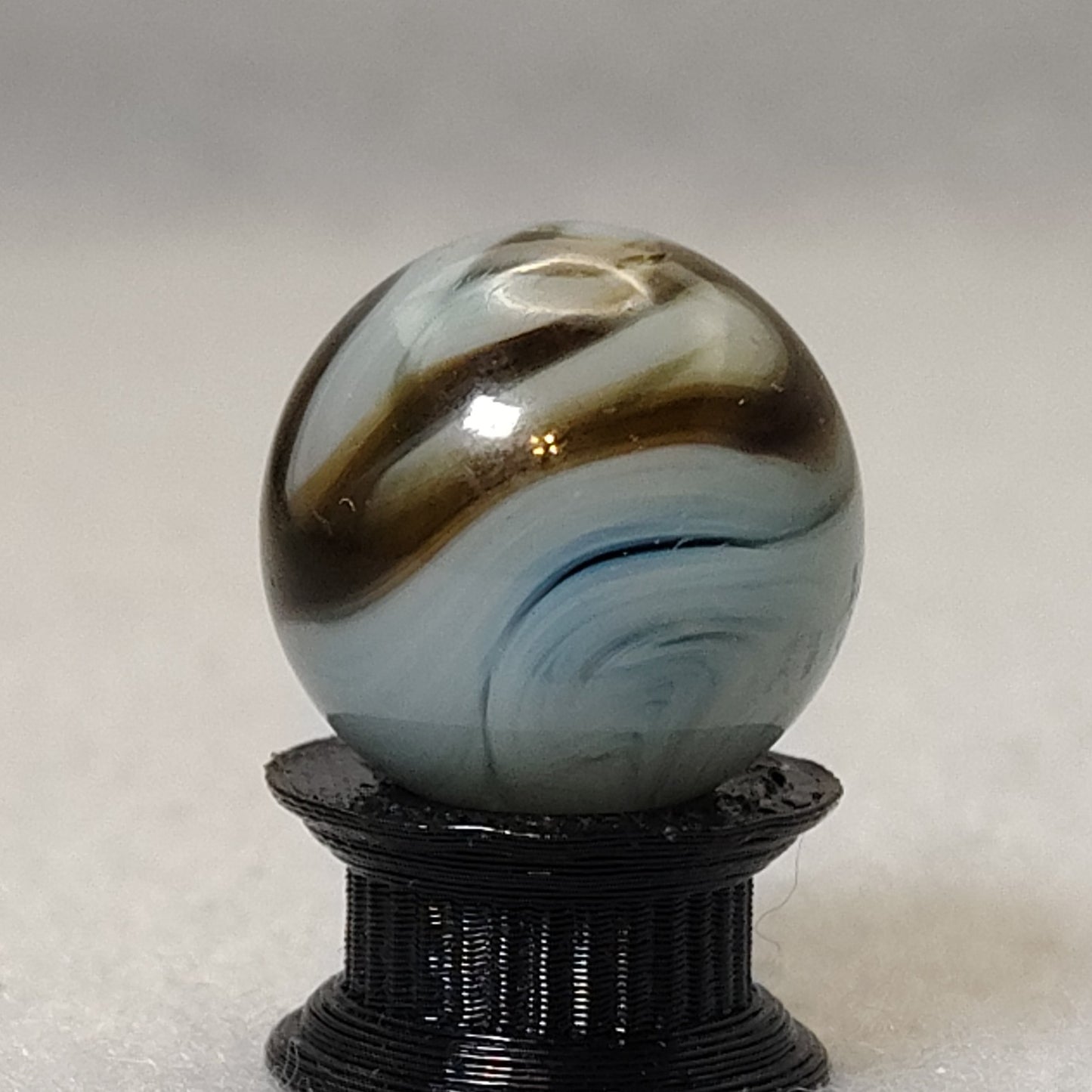16.5mm Gorgeous Translucent Swirl Marble NM-