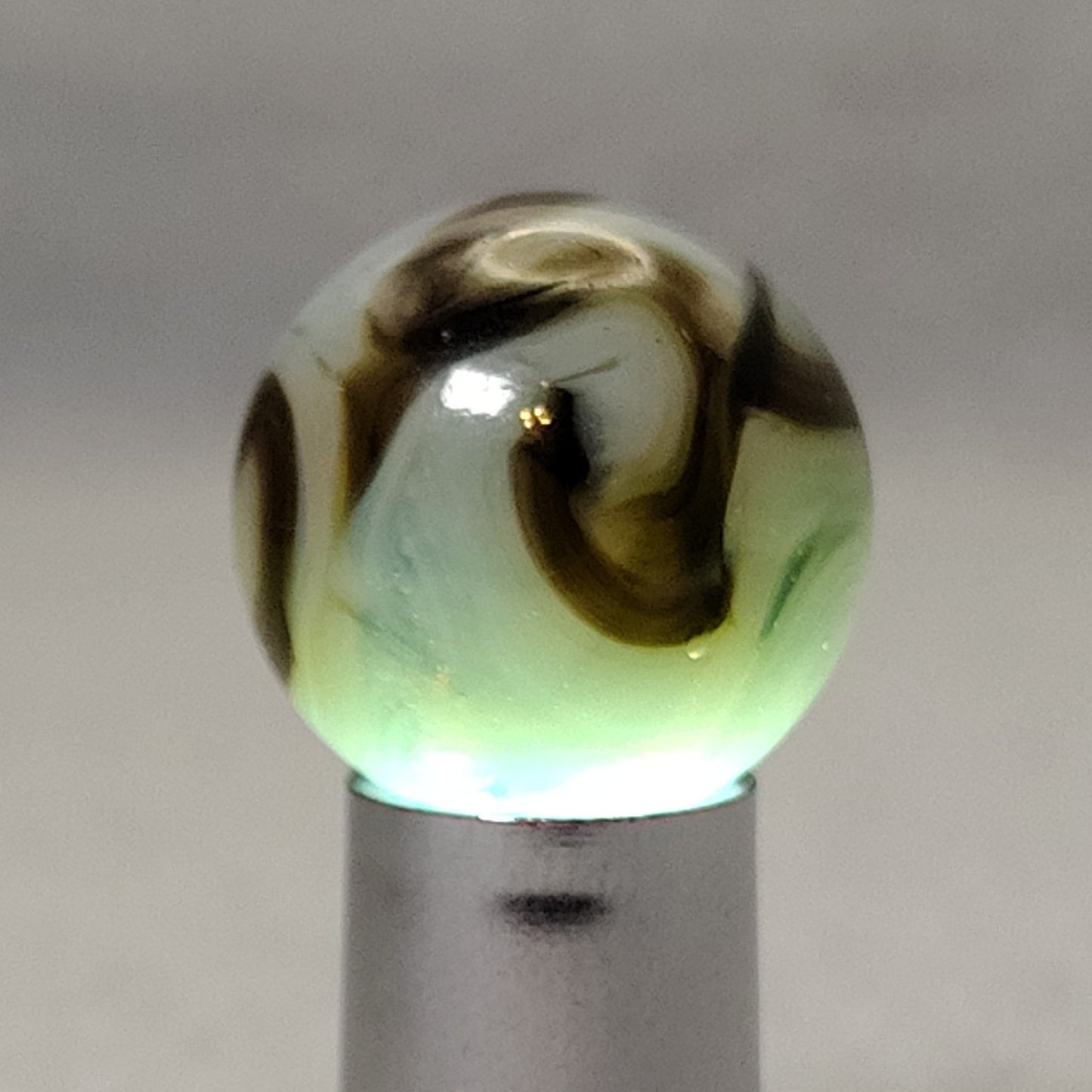 16.5mm Gorgeous Translucent Swirl Marble NM-