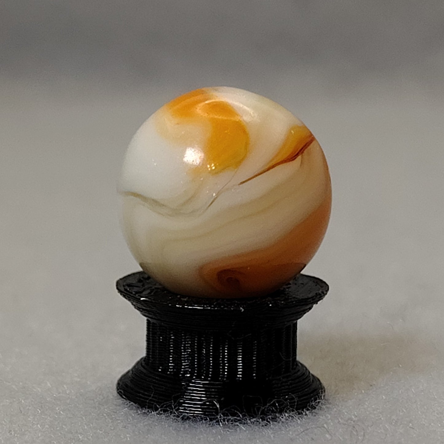 16mm Swirl Marble Orange Beautiful UV NM-