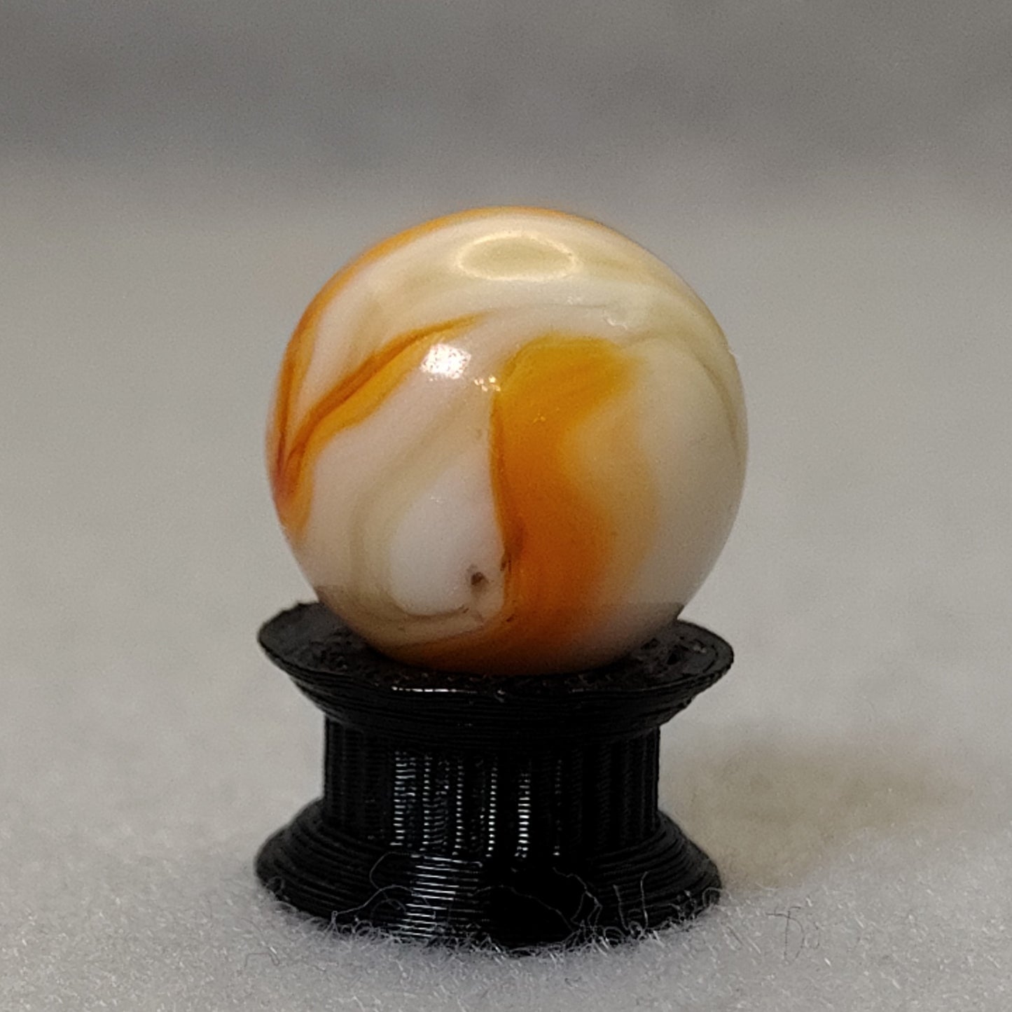 16mm Swirl Marble Orange Beautiful UV NM-